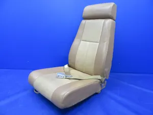 Beech D95A Travel Air Co-Pilot Seat - Roton Adjust - P/N 96-534072-3 (0126-07)